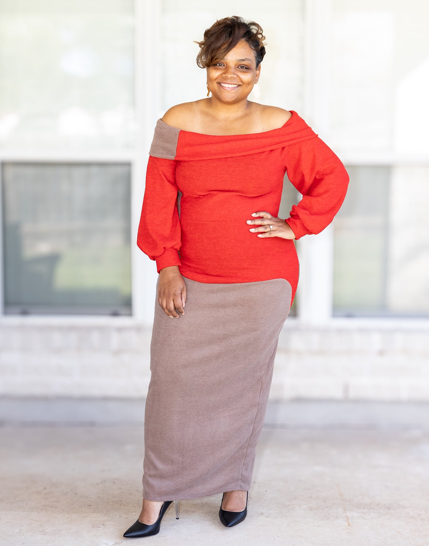 Two-Toned Dress
