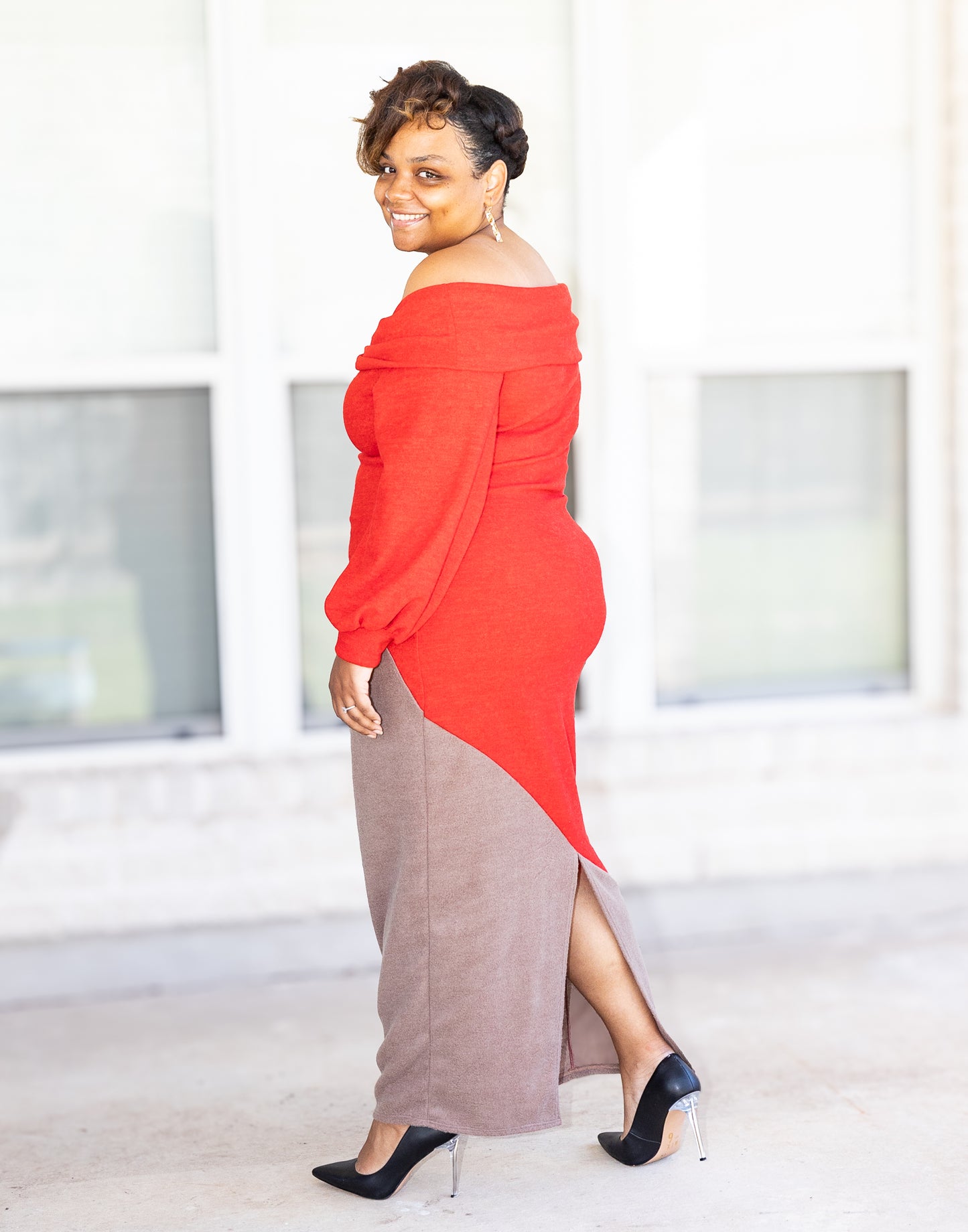 Two-Toned Dress