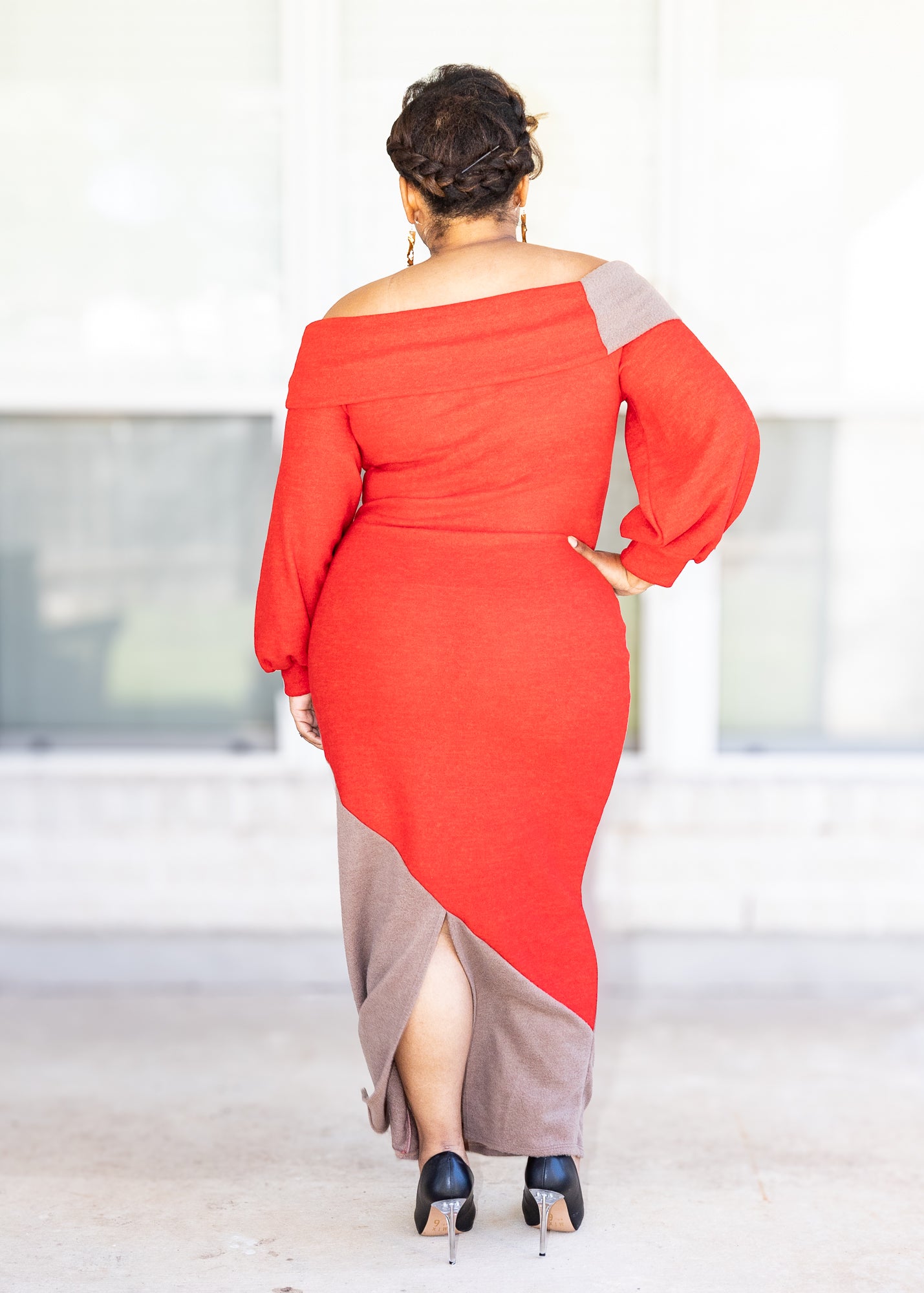 Two-Toned Dress